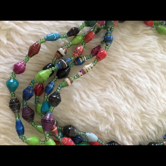 Multi Colored Necklace - Picture 2 of 2